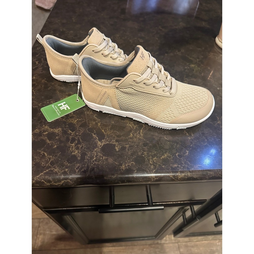 Hike Footwear Series 1 Stride Barefoot Sneakers Tan Beige Womens 6 Mens 4 NEW